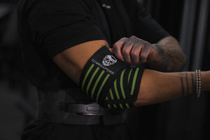 green elbow wraps