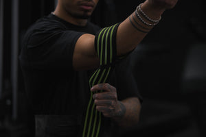 green elbow wraps