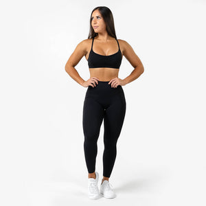 victory leggings black front