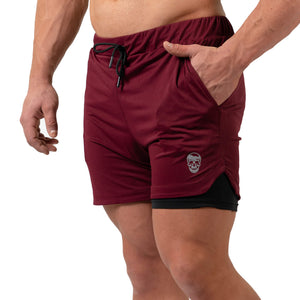 mesh shorts with pocket
