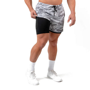 mesh shorts with liner