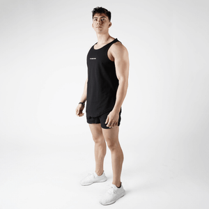 men tank top black