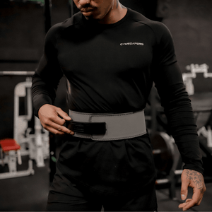 10mm lever belt gray attachment
