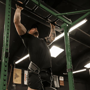 dip belt green gym lift