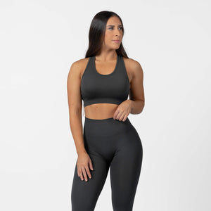 heritage bra charcoal side