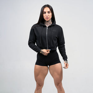 hoodie black gymreapers