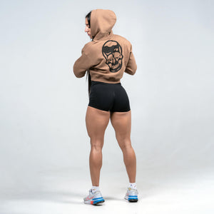 hoodie caramel back