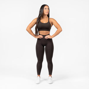 legacy leggings chocolate front