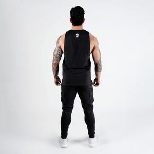 muscle tank top black