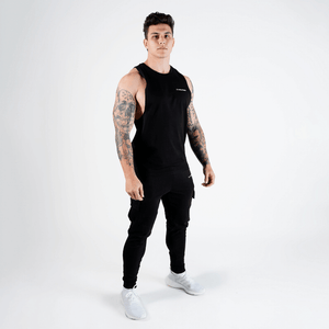 muscle tank top black