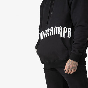 phantom hoodie black/white