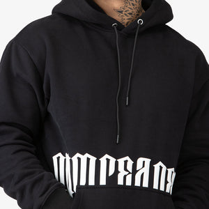 phantom hoodie black/white