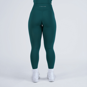 mid rise leggings emerald