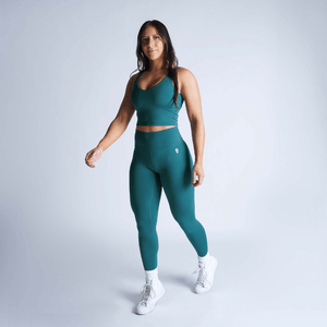 workout leggings emerald