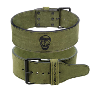single prong belt green