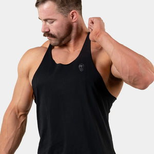 stringe black raw edge