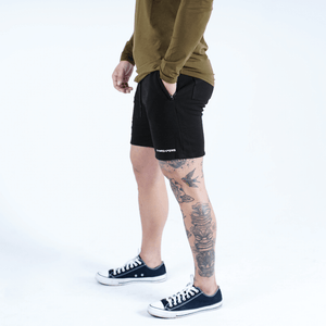 sweat shorts black