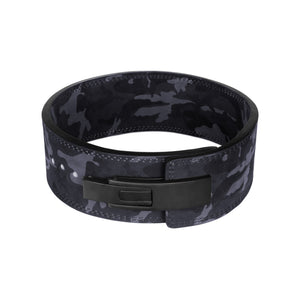 10mm lever belt black camo front
