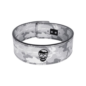 10mm lever belt white camo