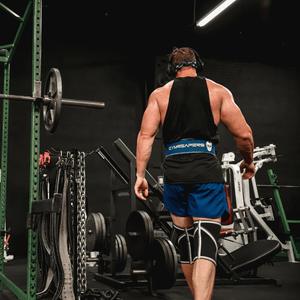 loading plates on barbell for squat