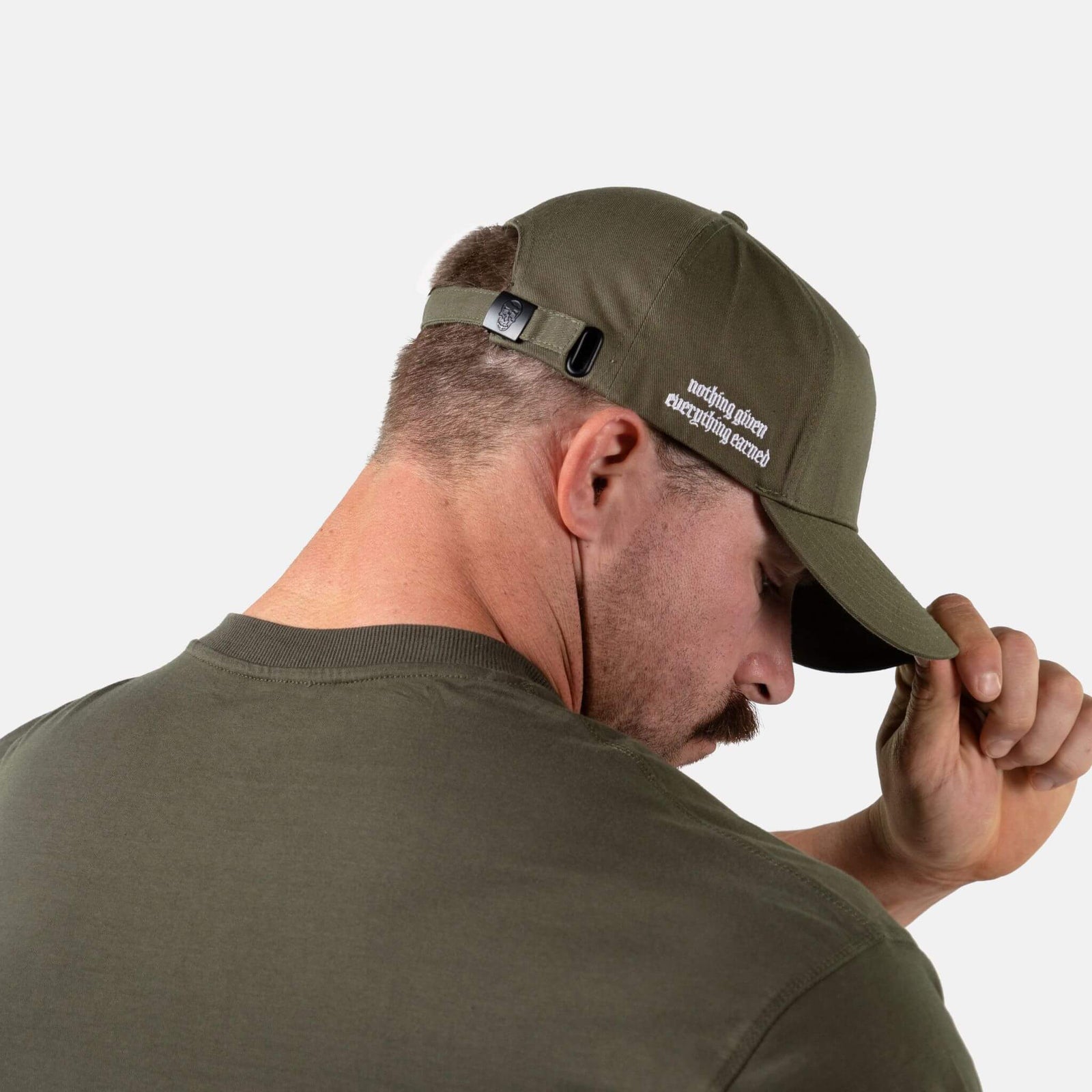 5 panel hat green