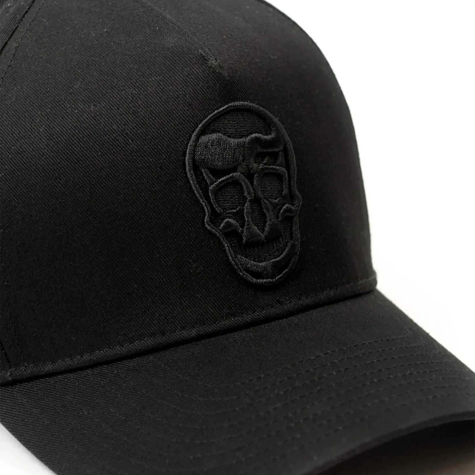 5 panel hat black