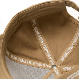5 panel hat details