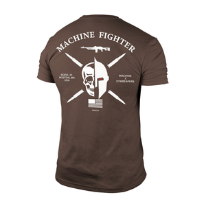 7.62 machine tee back espresso