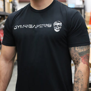 Gymreapers Arctic Camo Basic Shirt being worn