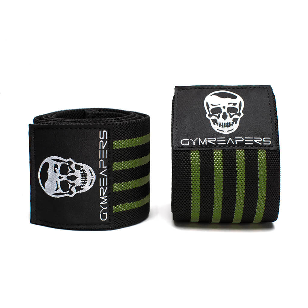 elbow wraps green