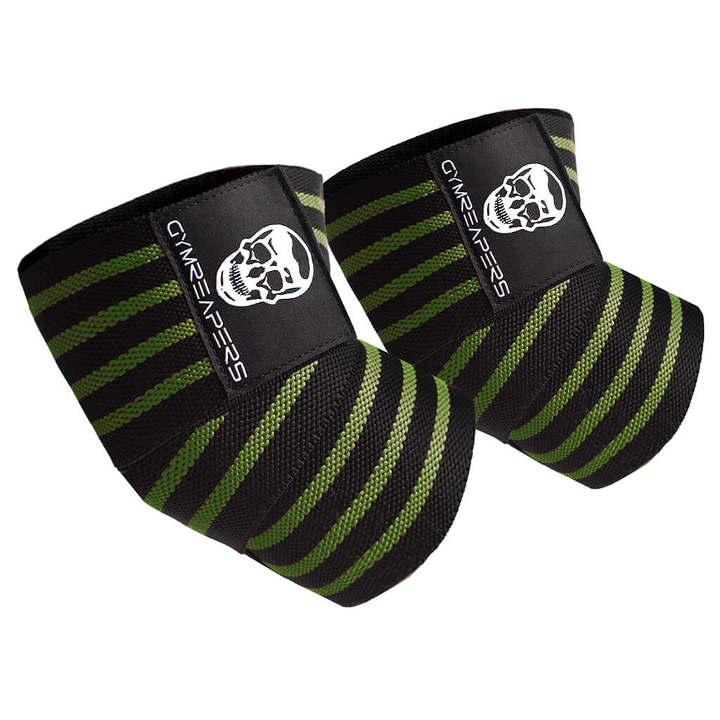 elbow wraps green