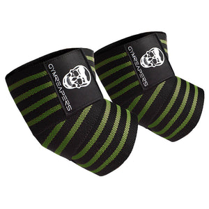 elbow wraps green