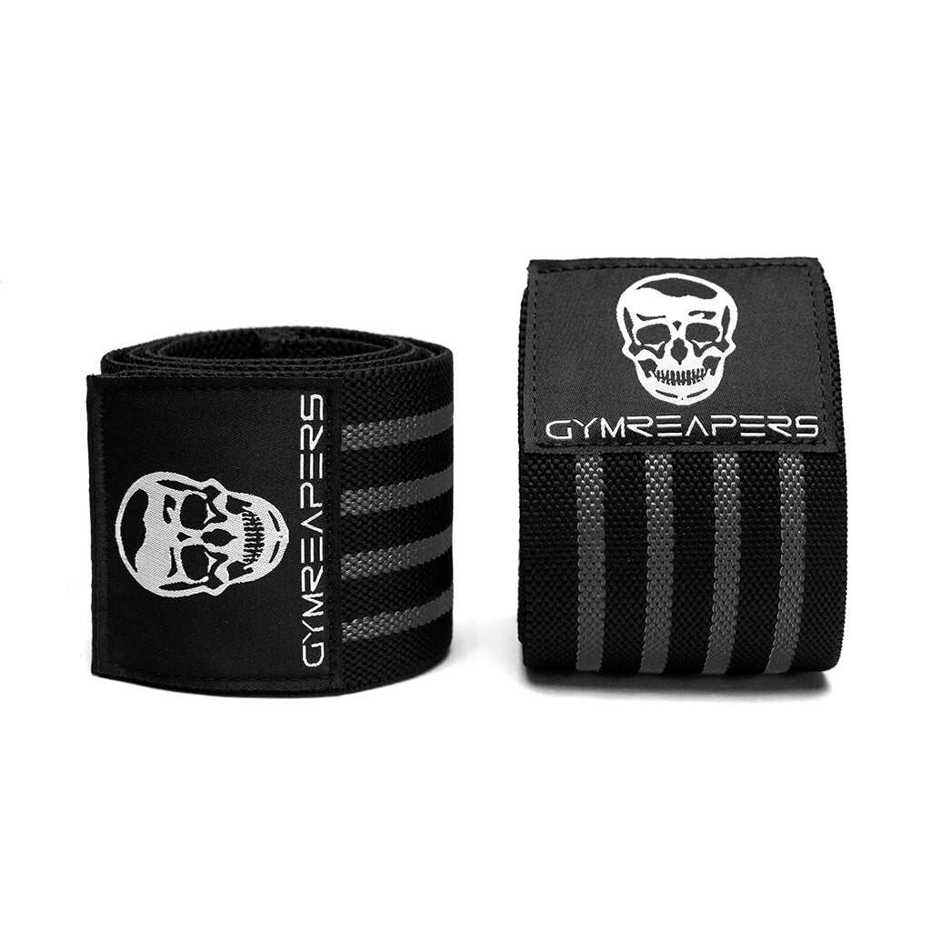 gray elbow wraps