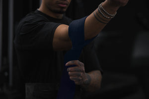 navy elbow wraps