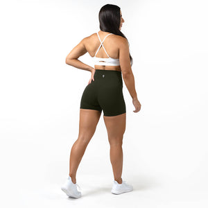 victory shorts green back full