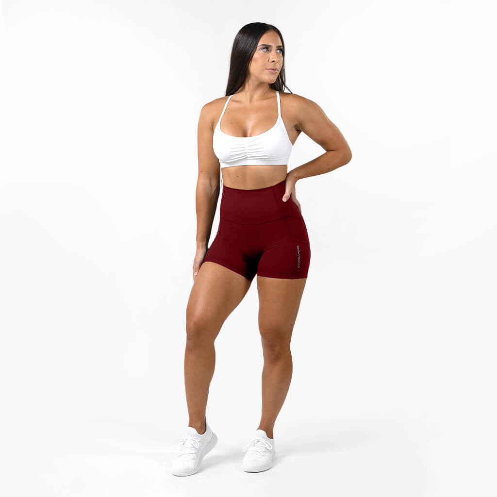 victory shorts red full