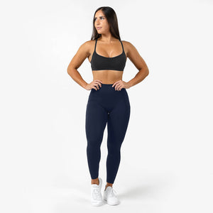 victory leggings navy front