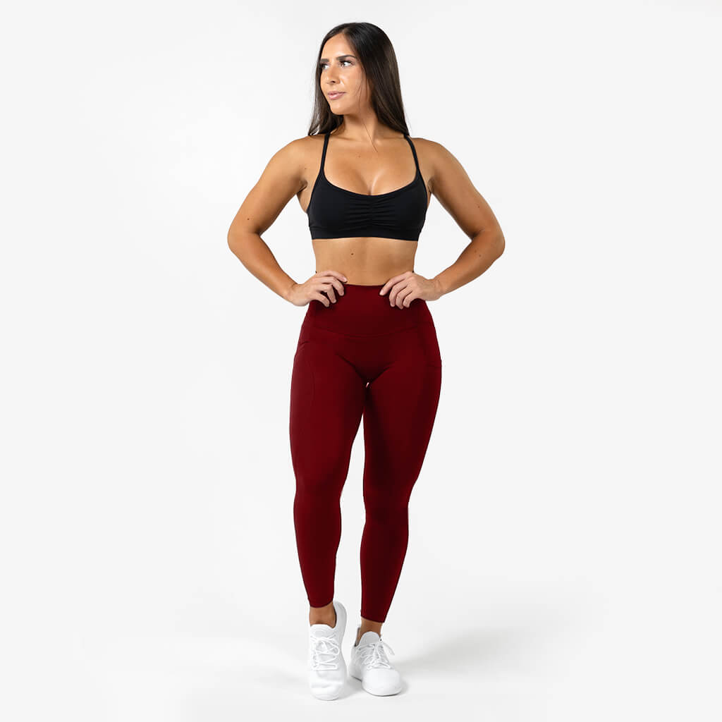 victory leggings red front