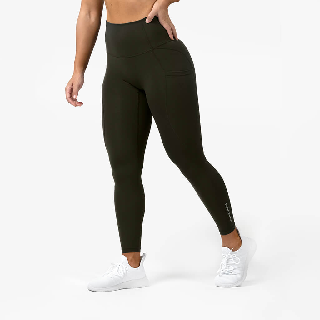 victory leggings green side