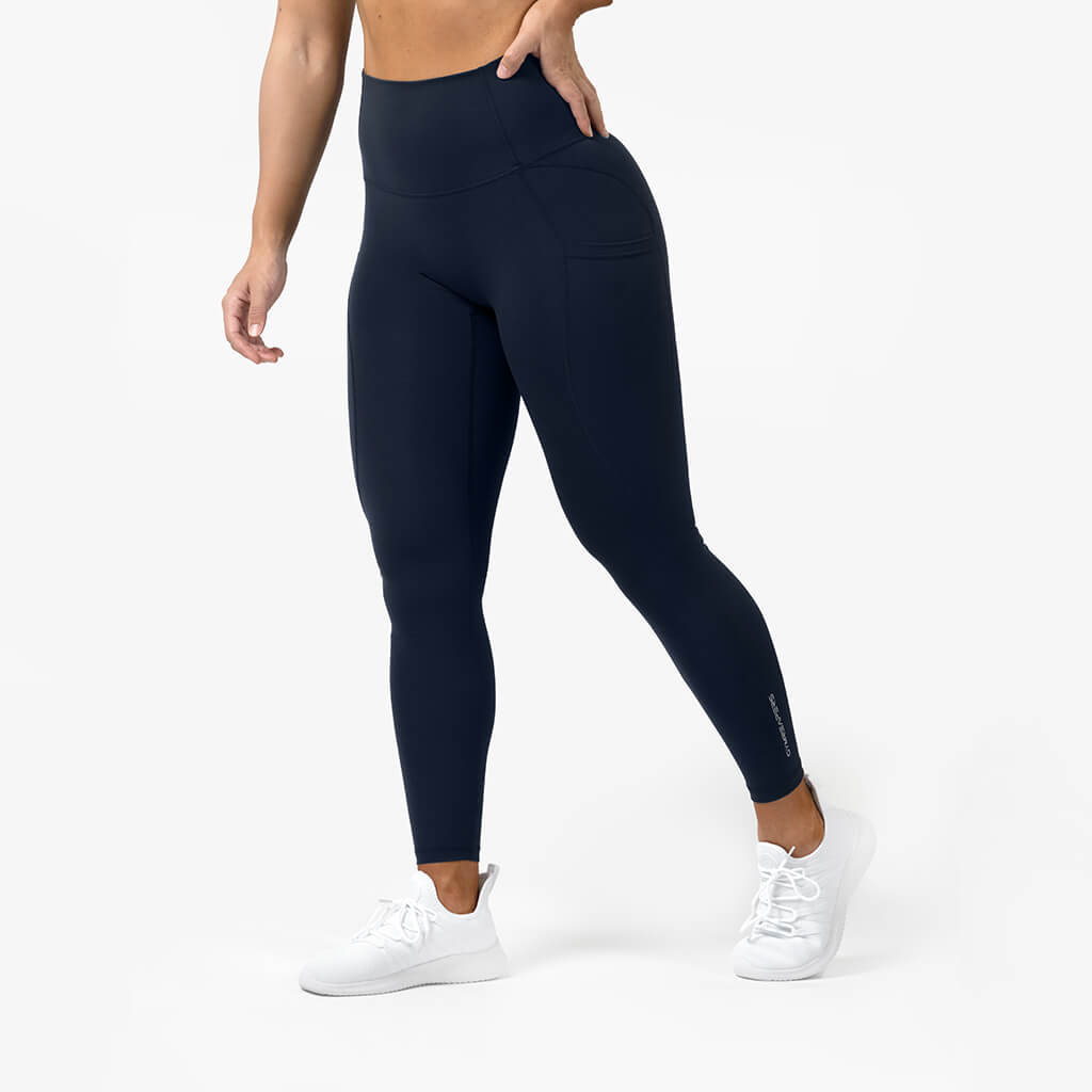 victory leggings navy side