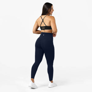 victory leggings navy back