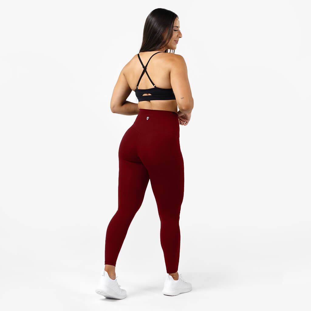 victory leggings red full back