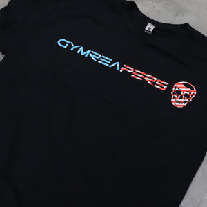 Gymreapers basic shirt in USA pattern side