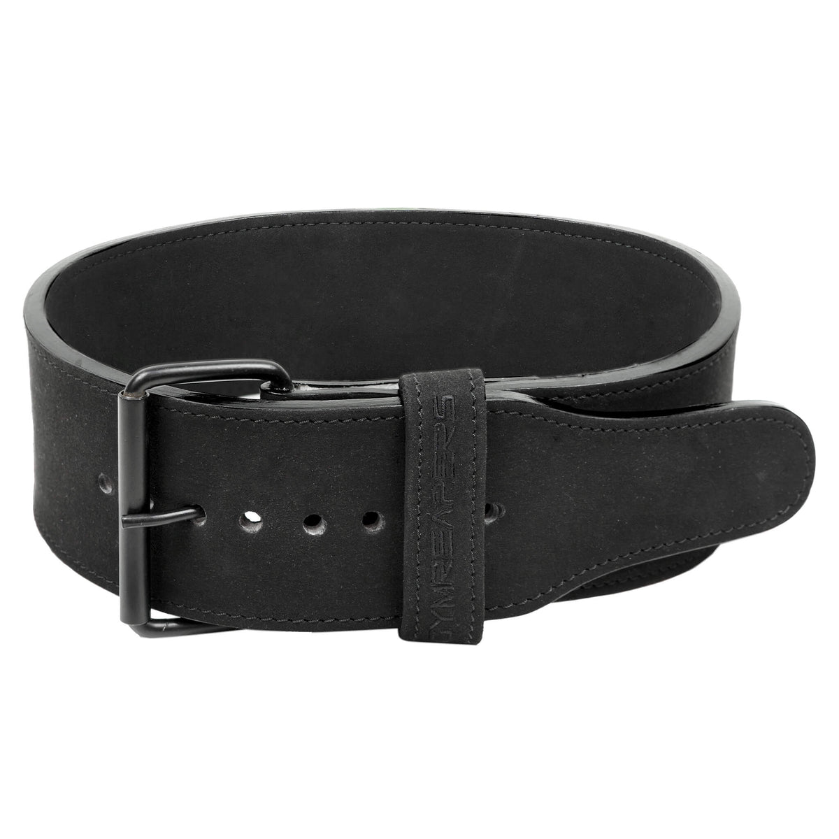 10mm single prong belt black