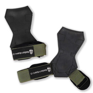 green lifting grips