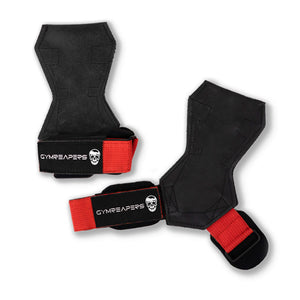 lifting grips red
