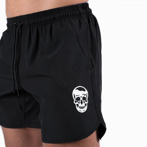 workout shorts black