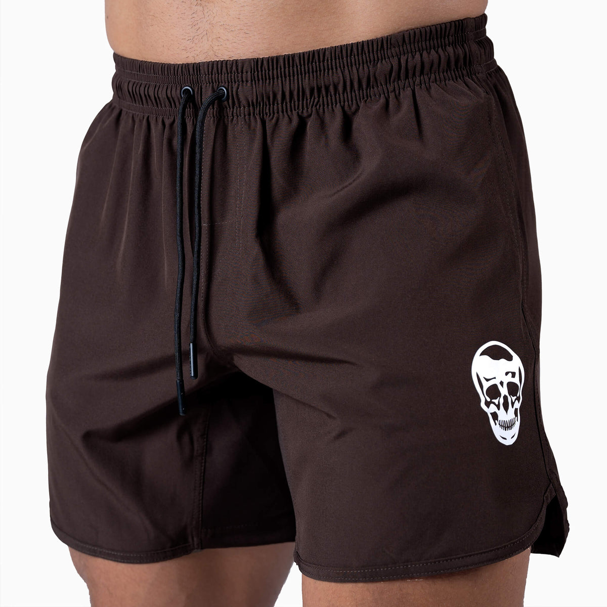 training shorts brown