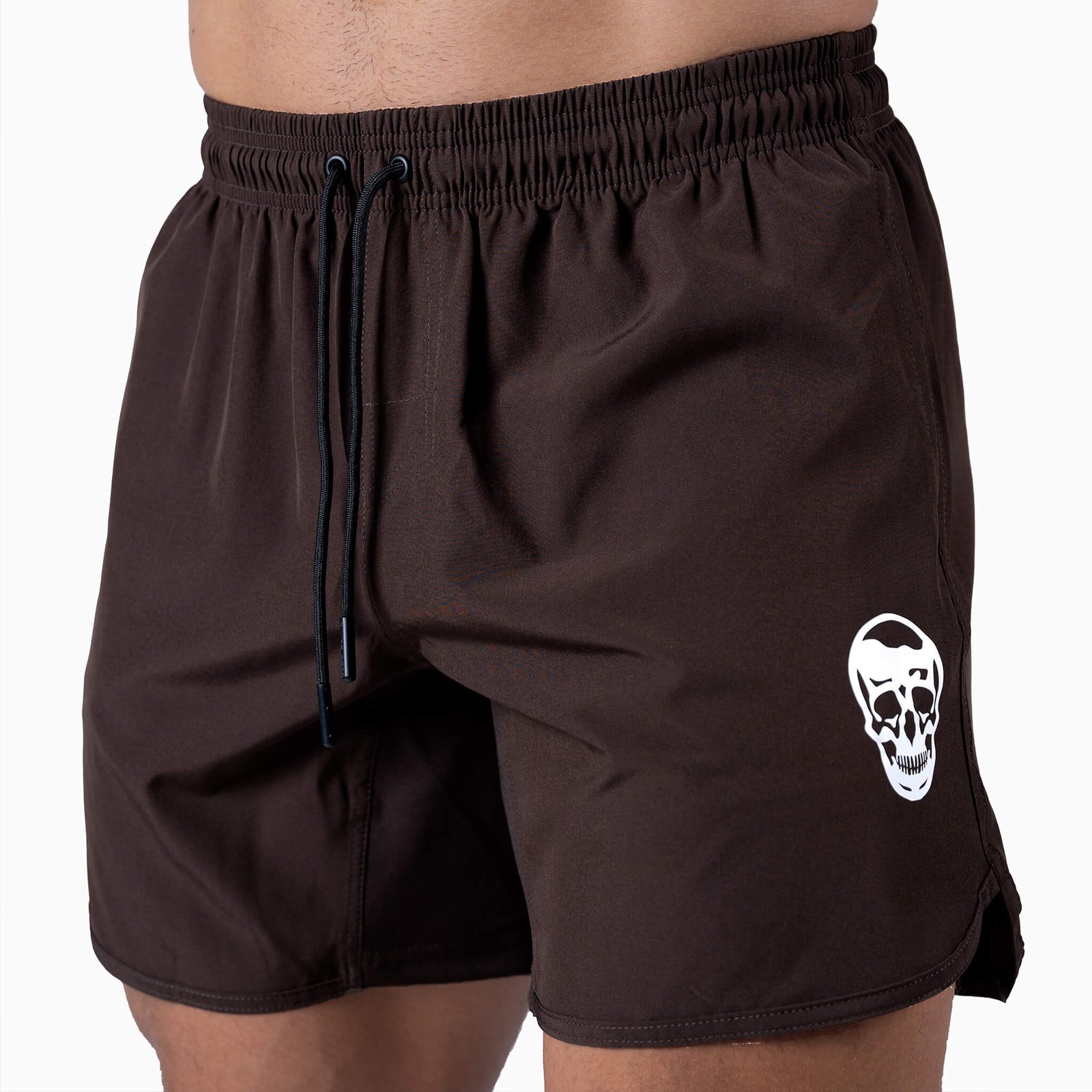 training shorts brown