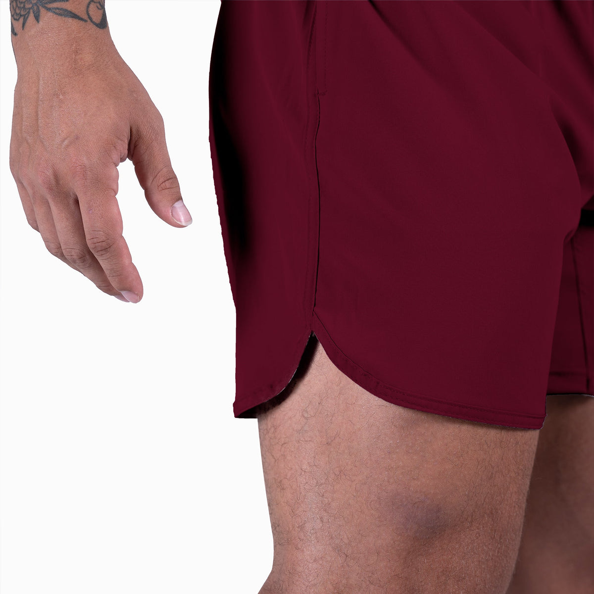 best training shorts red